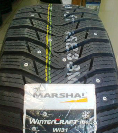 Зимняя резина Marshal Wintercraft ice wi31 205/55/16 — KIA Soul (2G), 1 ...