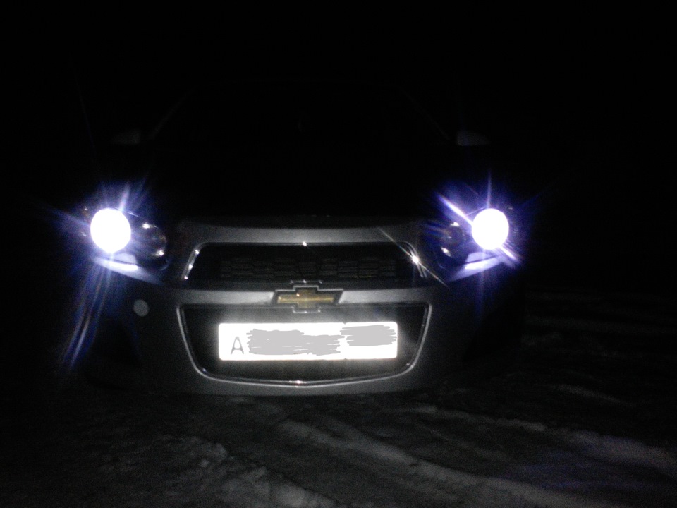 Замена передних ламп! — Chevrolet Aveo Sedan (2G), 1,6 л, 2015 года ...