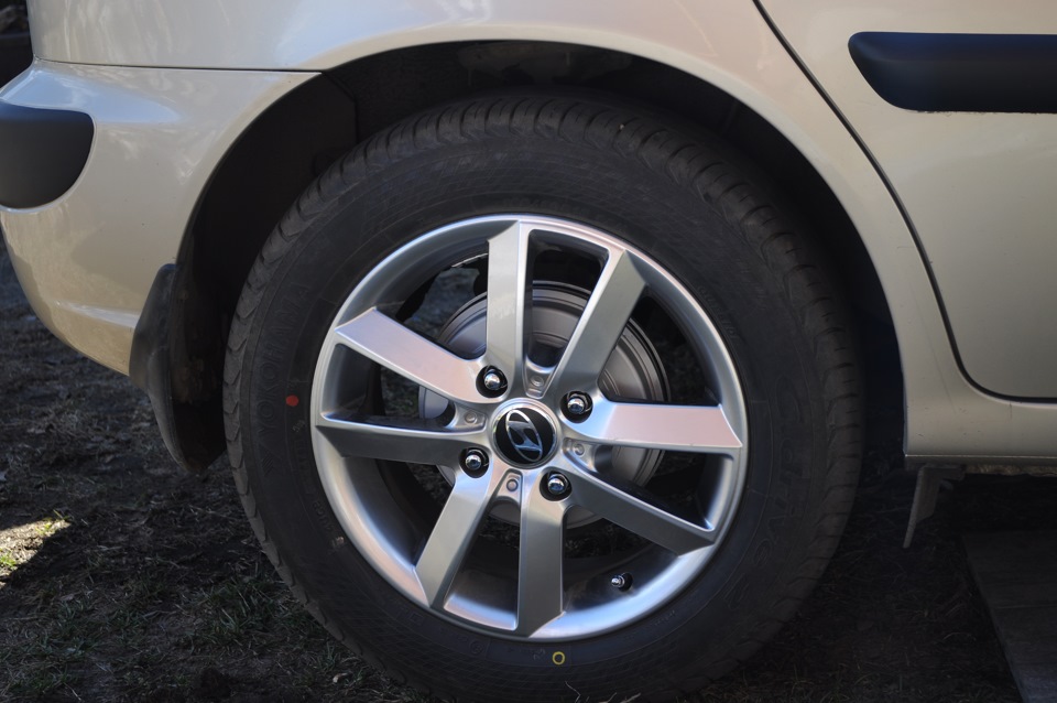 Запись №13 Решил покрасить барабаны + суппорта=) — Hyundai Matrix, 1,6 ...