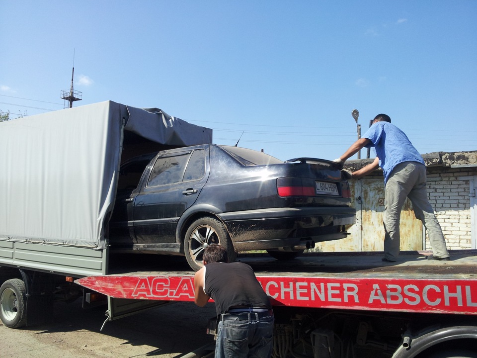 Настройка Января или как перевезти Vento на 4ёх метровой ГАЗели ...