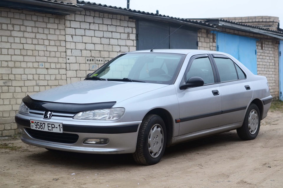 Мухобойка на капот — Peugeot 406, 1,8 л, 1998 года | стайлинг | DRIVE2