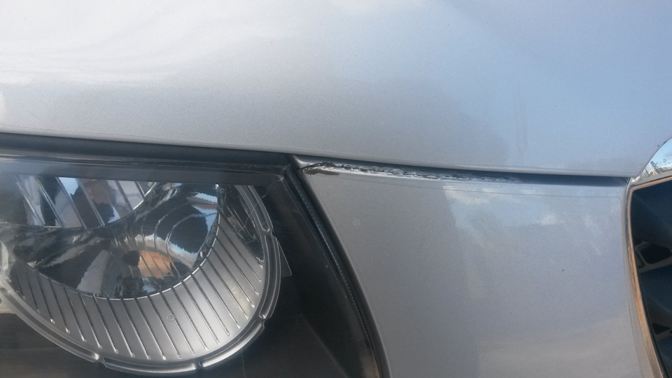 трещина по ребру — Hyundai Santa Fe (2G)