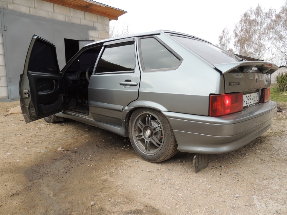 Наконец то бункер саб американские габариты и минус виточек сзади ...