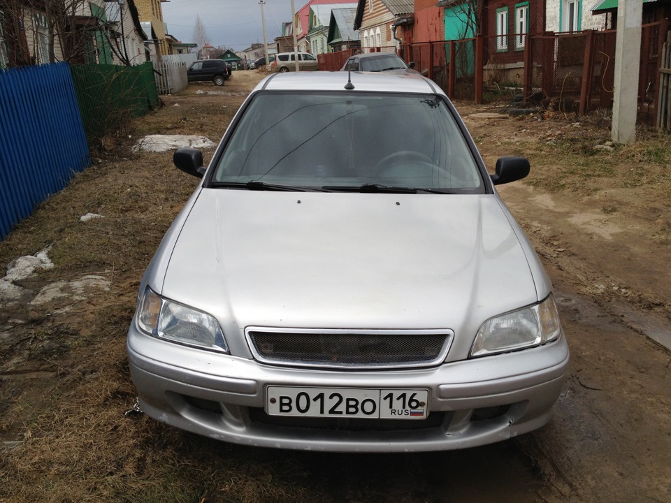 Молдинги в цвет кузова. — Honda Civic (6G), 1999 года | стайлинг | DRIVE2