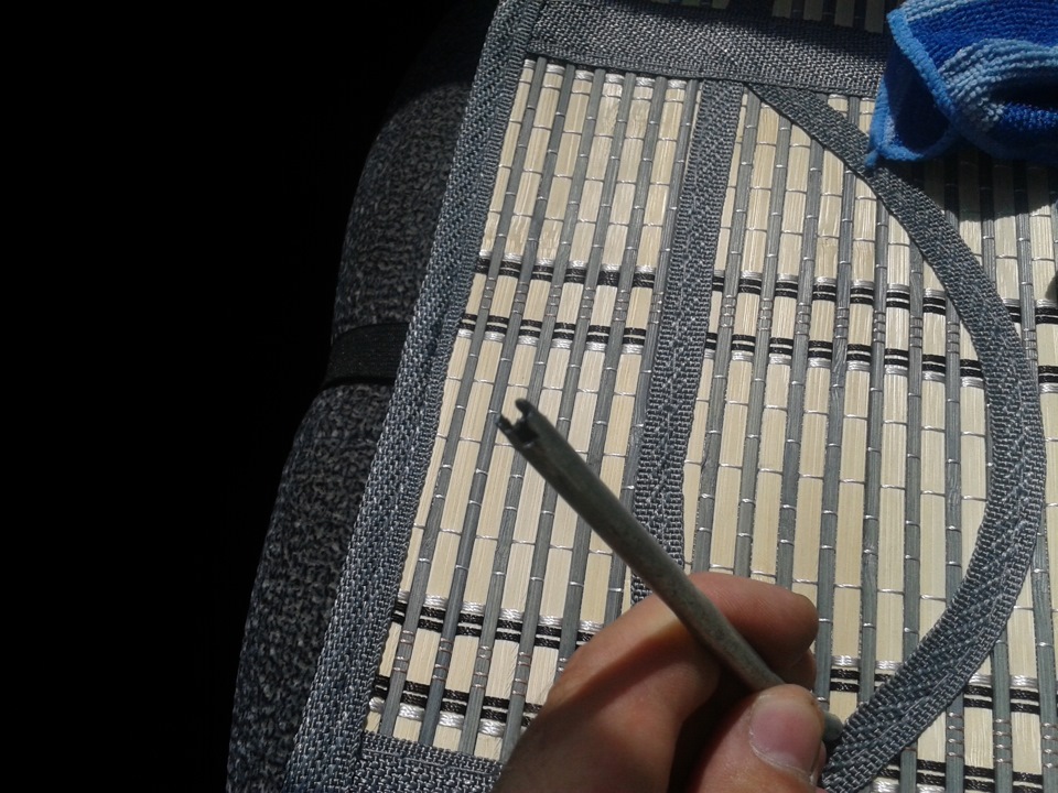 Ключ регулировки форсунок омывателя стекла — Opel Zafira B, 1,8 л, 2006 ...