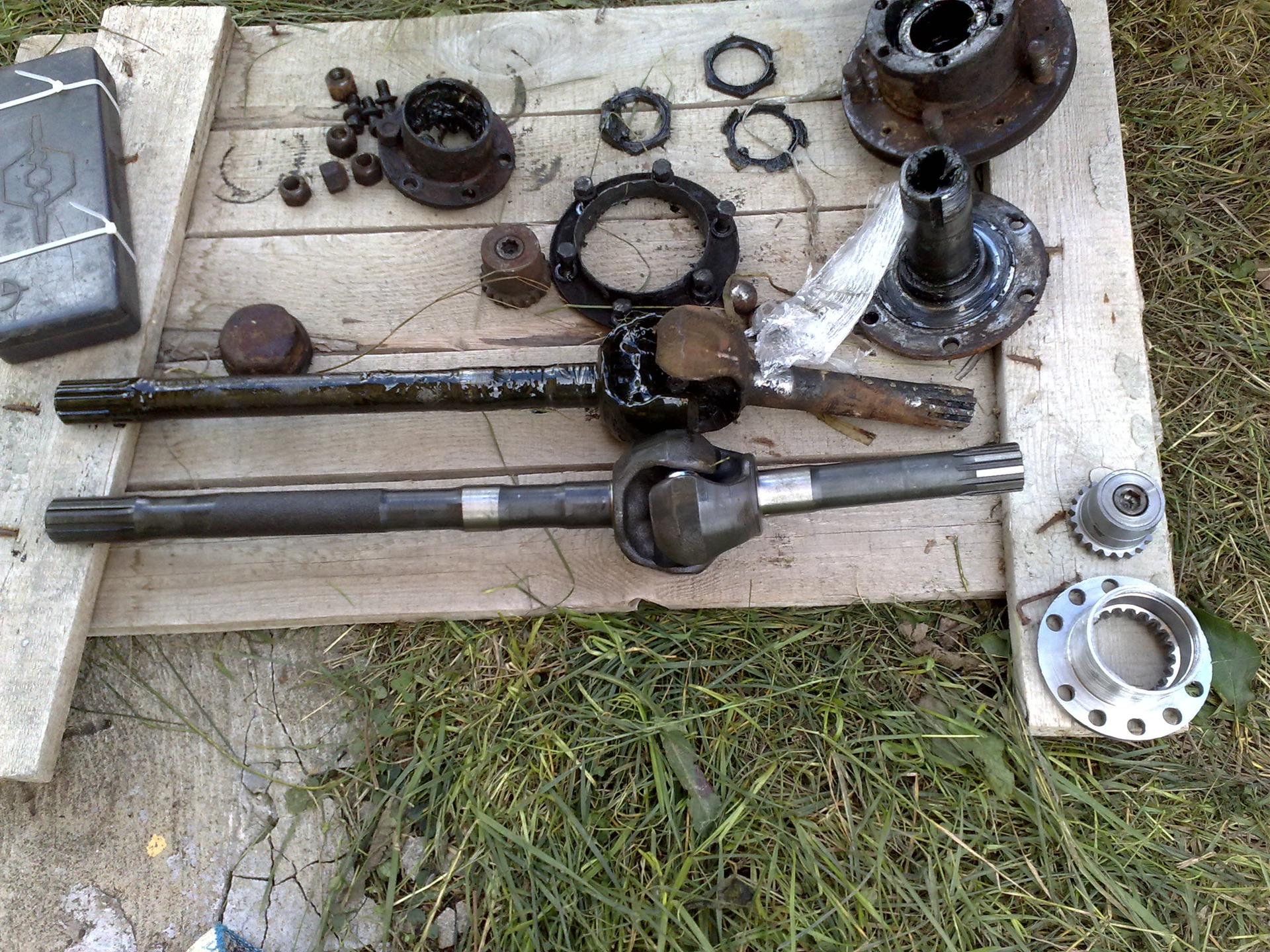 Фото покупки и первая прокачка:))) — УАЗ 452, 2,4 л., 1984 года ...