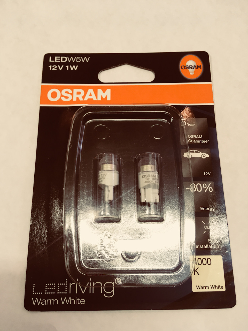 Светодиодные лампы Osram в габариты. …неудачная попытка… — Opel Zafira B,  1,8 л, 2011 года | стайлинг | DRIVE2