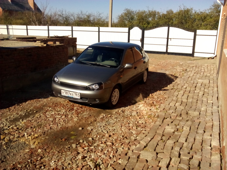Photo from the logbook Lada Kalina sedan