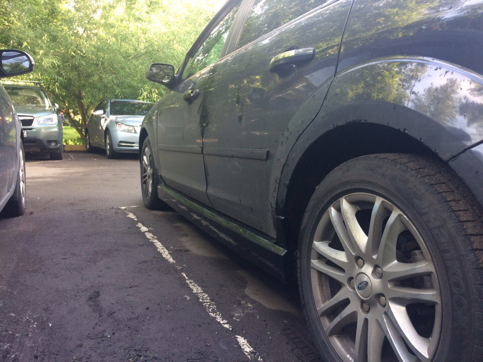 Пороги на форд фокус 2 — Ford Focus II Hatchback, 1,6 л, 2007 года ...
