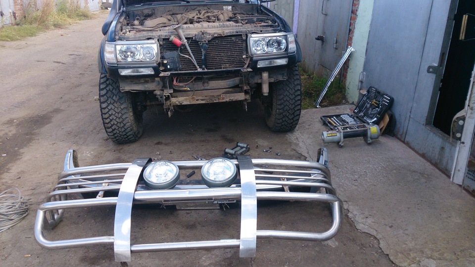 Land Cruiser 80 кенгурятник