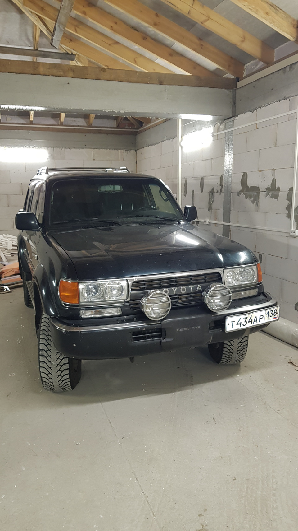 История Кузьмы часть 52 ! Новый дом на Новый год! — Toyota Land Cruiser 80,  4,2 л, 1994 года | другое | DRIVE2