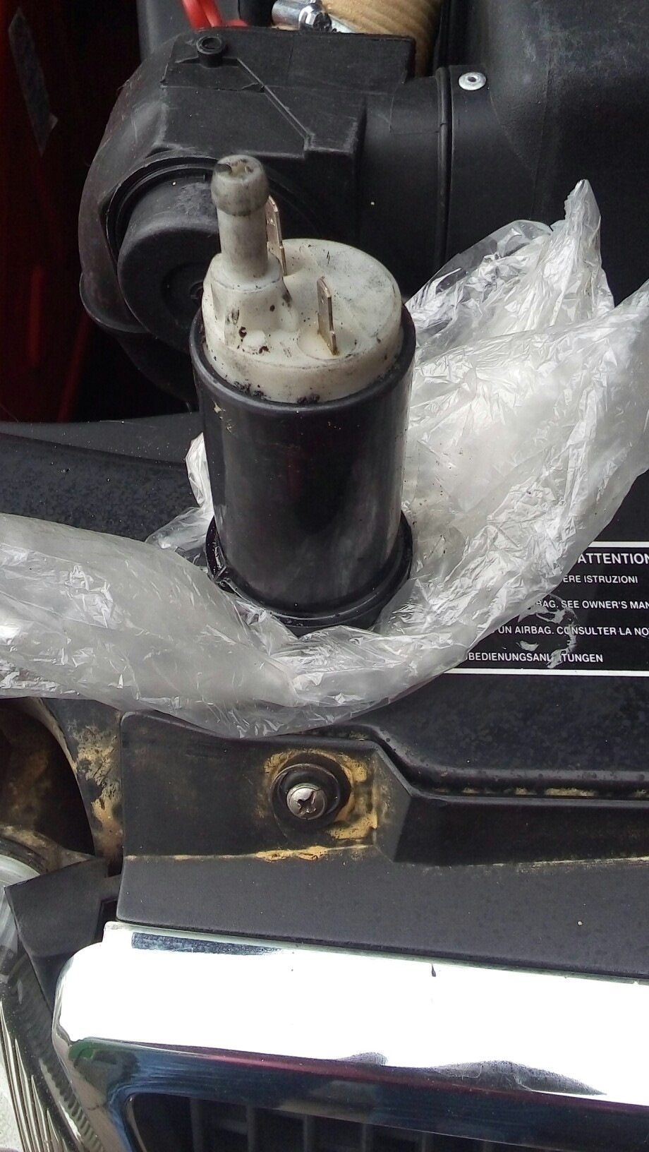 Отказал бензонасос. — Lancia Delta II, 1,6 л., 1995 года | поломка | DRIVE2