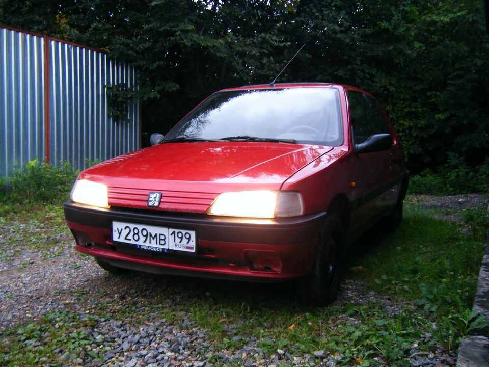 Peugeot 106 или как с тамбовских полей попасть в АСЦ Шкода на Таганке ...