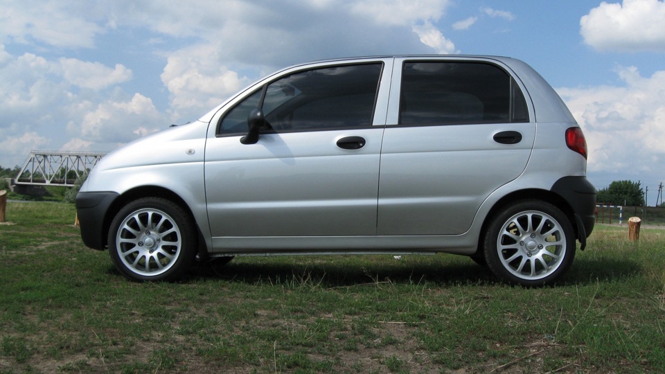 Daewoo Matiz на КРУТЫХ дисках