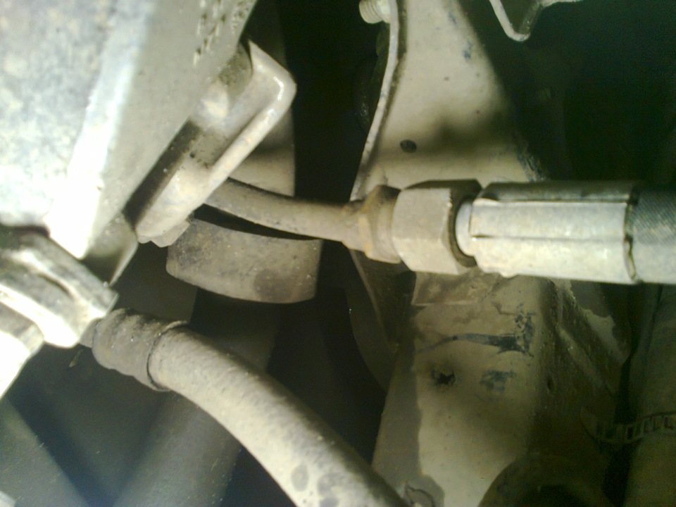 Замена РВД — Audi 100 (C4), 2 л, 1992 года | своими руками | DRIVE2