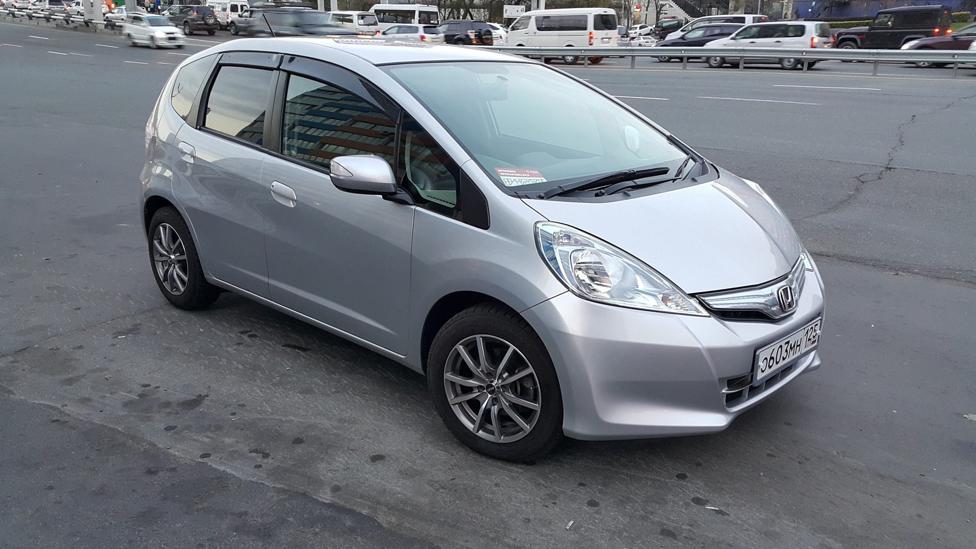 Honda Fit (2G) 1.3 гибридный 2011 | Гибрид на DRIVE2