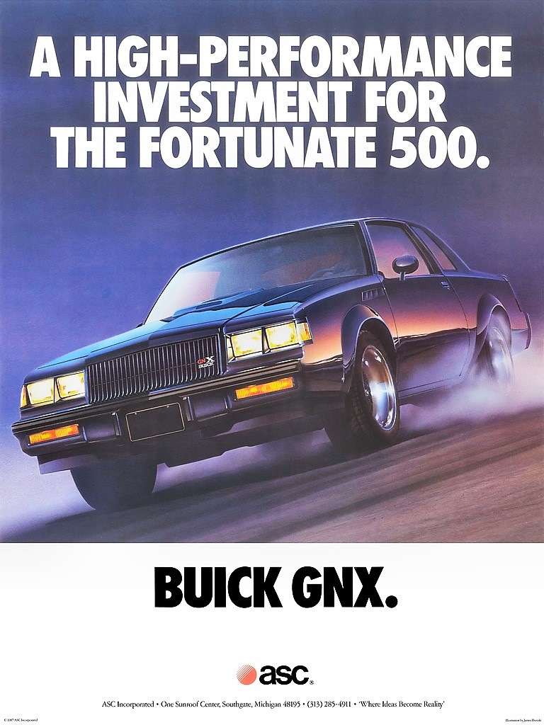 Ваш автомобиль подан, Лорд Вейдер!”: очень темная история Buick GNX —  «История автомобилестроения» на DRIVE2