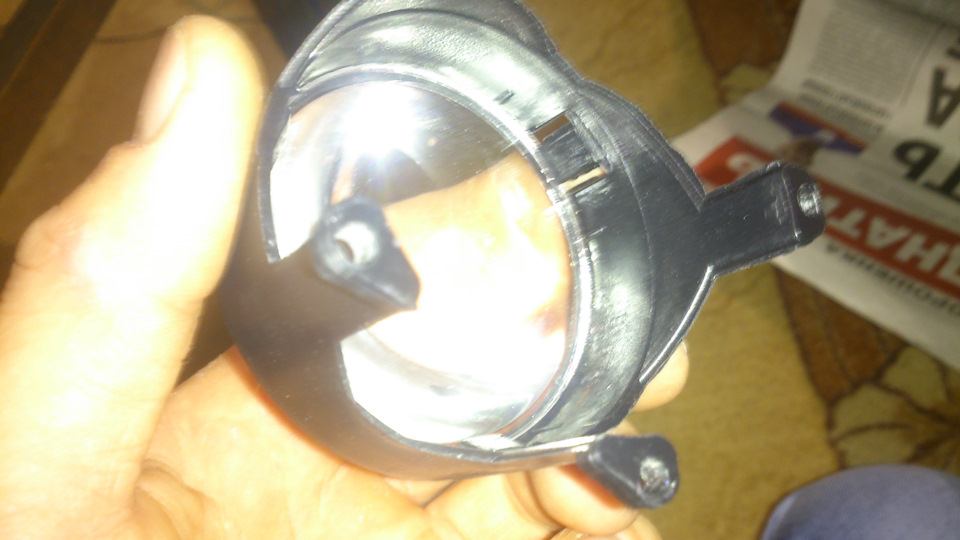 Дьявольский глаз в линзы своими руками — Lada 21093, 1,5 л, 1994 года ...