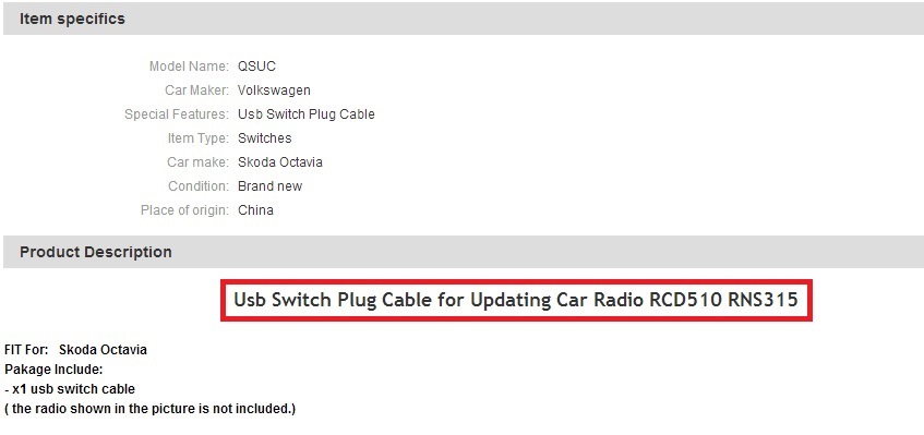 Описание устройства — Skoda Octavia A5 Mk2