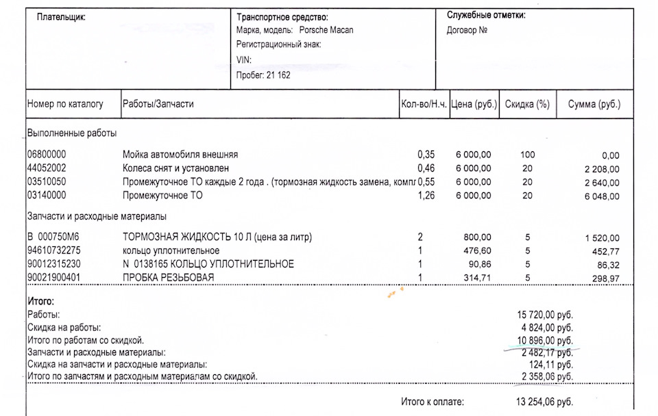 Фото в бортжурнале Porsche Macan (1G). Запчасти на фото: B000750M6, 90012315230, 90021900401, N0138165, Q4800