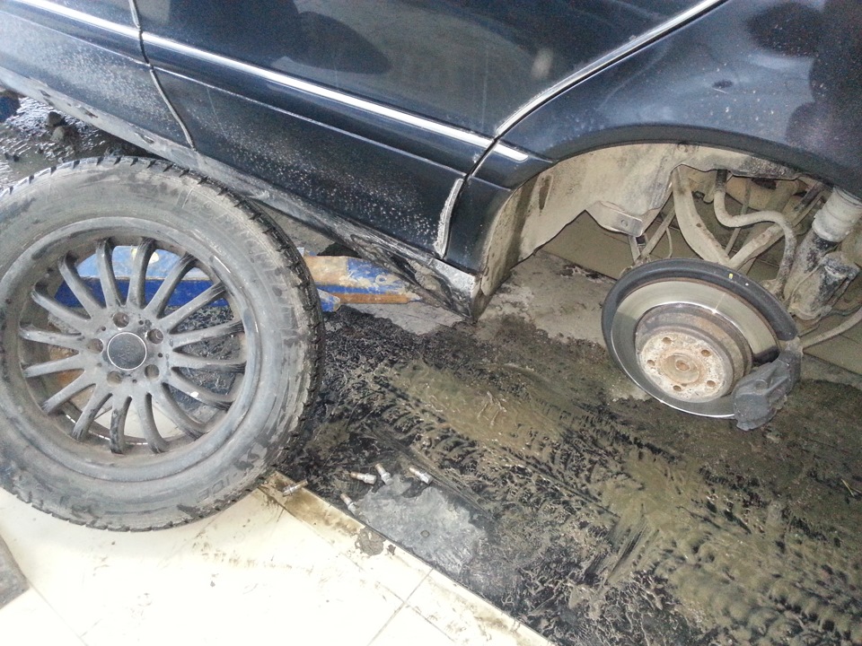 Переходные кольца — Mercedes-Benz S-Class (W220), 3,2 л, 2002 года ...