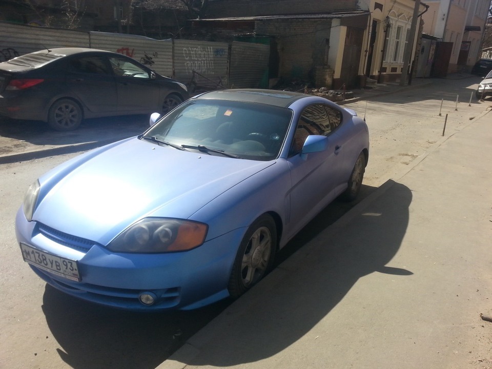 Tiburon ------> синий перламутр — DRIVE2