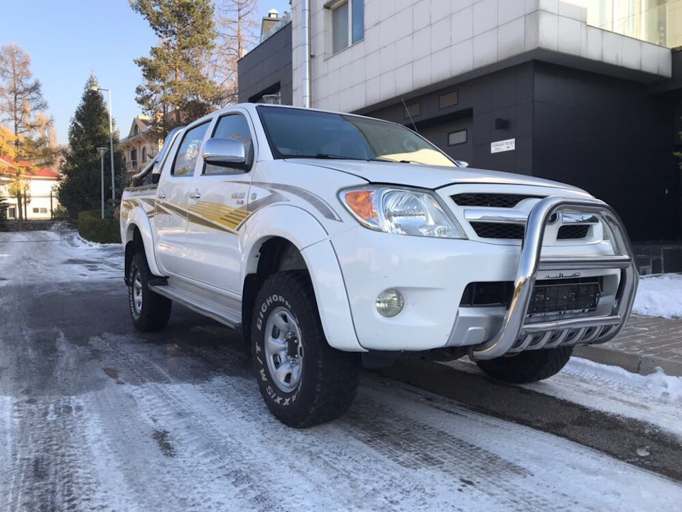 Покраска — Toyota Hilux (7G), 2,5 л, 2007 года | кузовной ремонт | DRIVE2