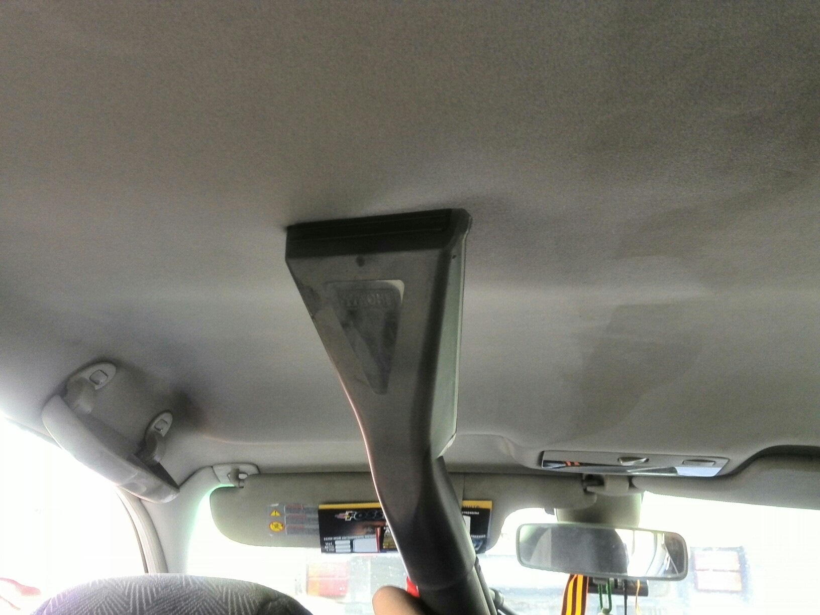 Рено сценик как снять потолок Чистка потолка - Renault Laguna II, 1,9 л, 2002 года мойка DRIVE2