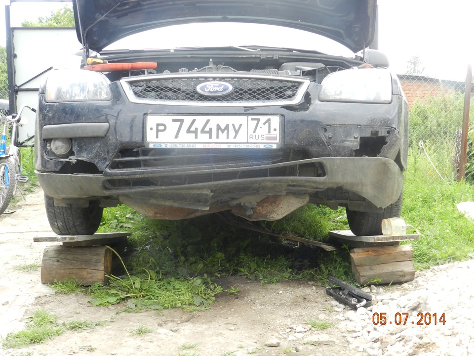 ford focus в кювете