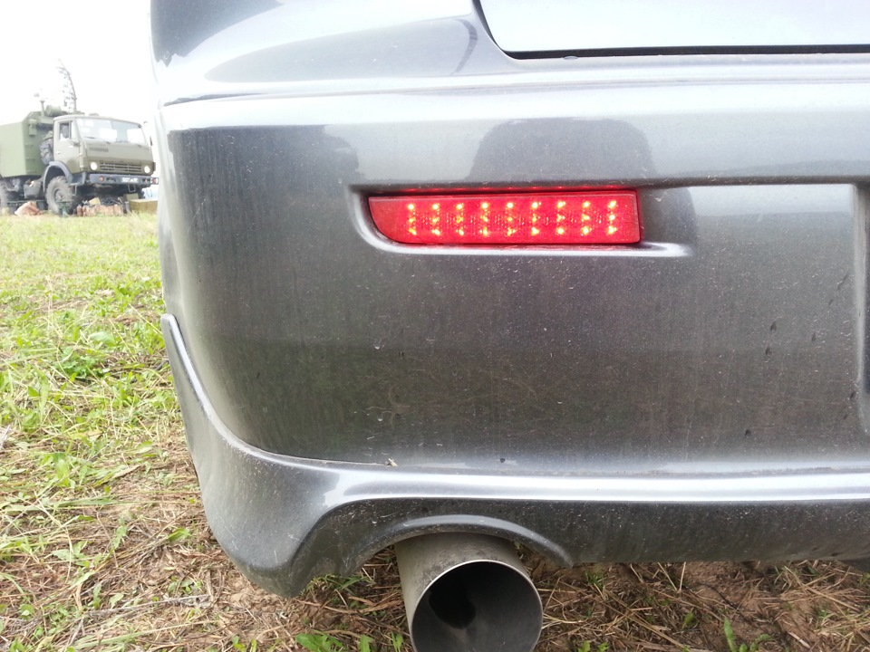 {41}За диодами будущее))) — Mitsubishi Lancer X, 0,5 л, 2010 года ...