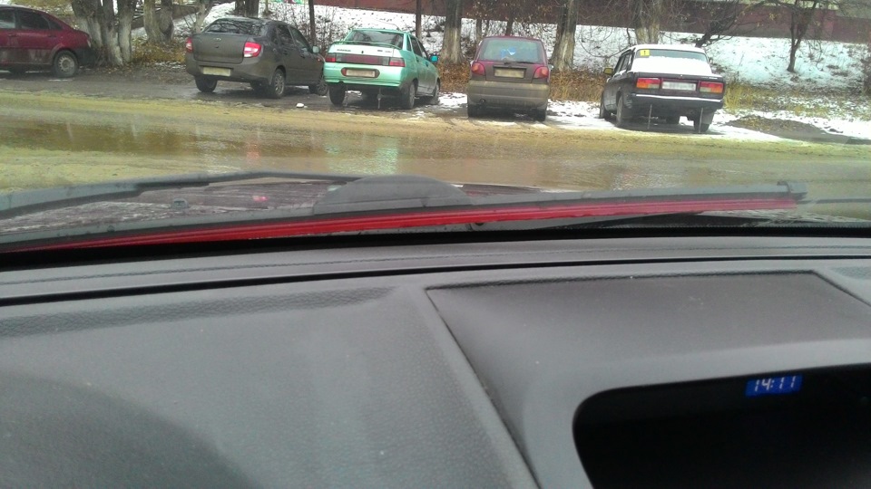 Веерные форсунки омывателя и силиконовые дворники — Geely Emgrand EC7 ...