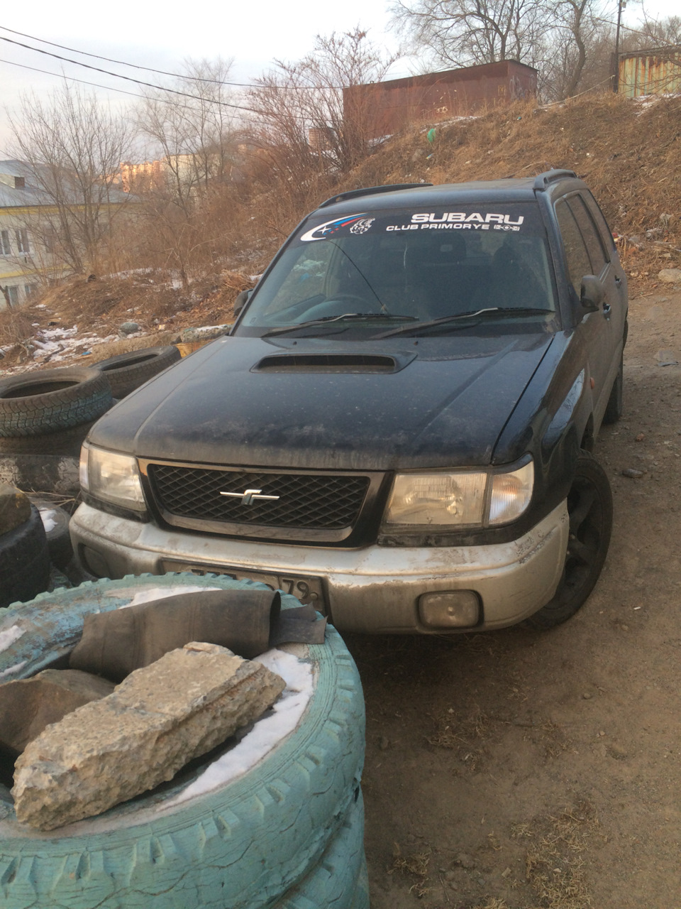 Тяжёлый день. — Subaru Forester (SF), 2 л, 1998 года | своими руками ...