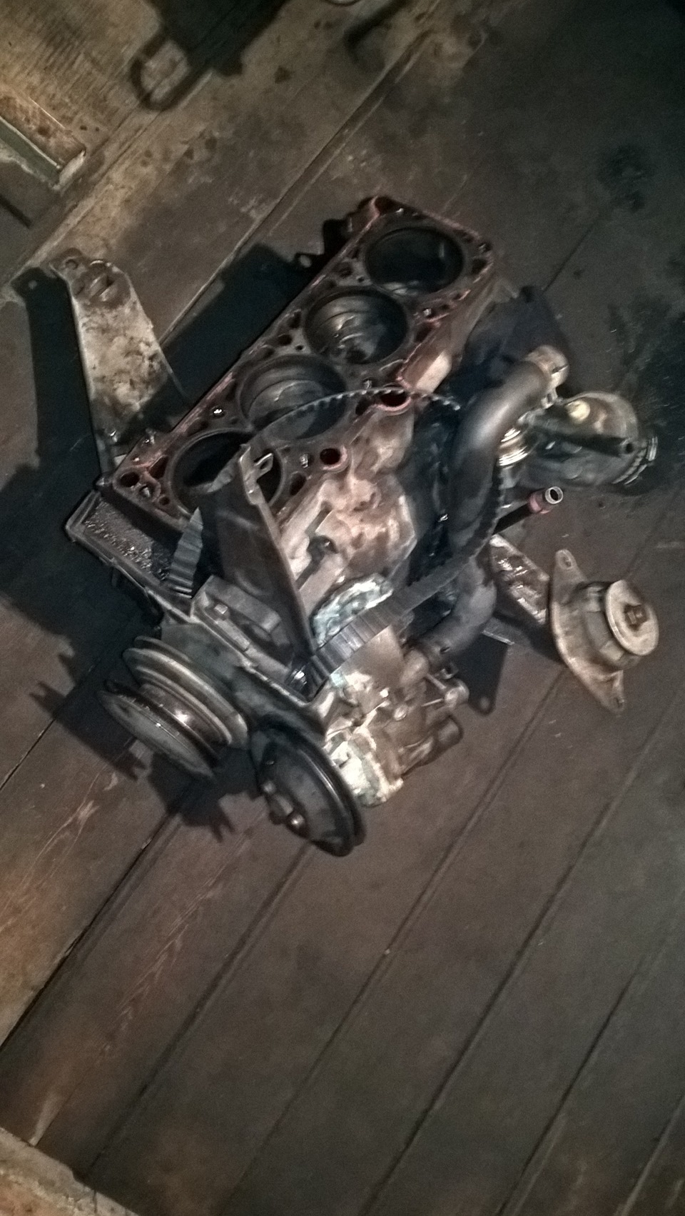 Эпопея с двигателем. Часть 1 — Audi 100 (C3), 1,8 л, 1989 года | своими ...