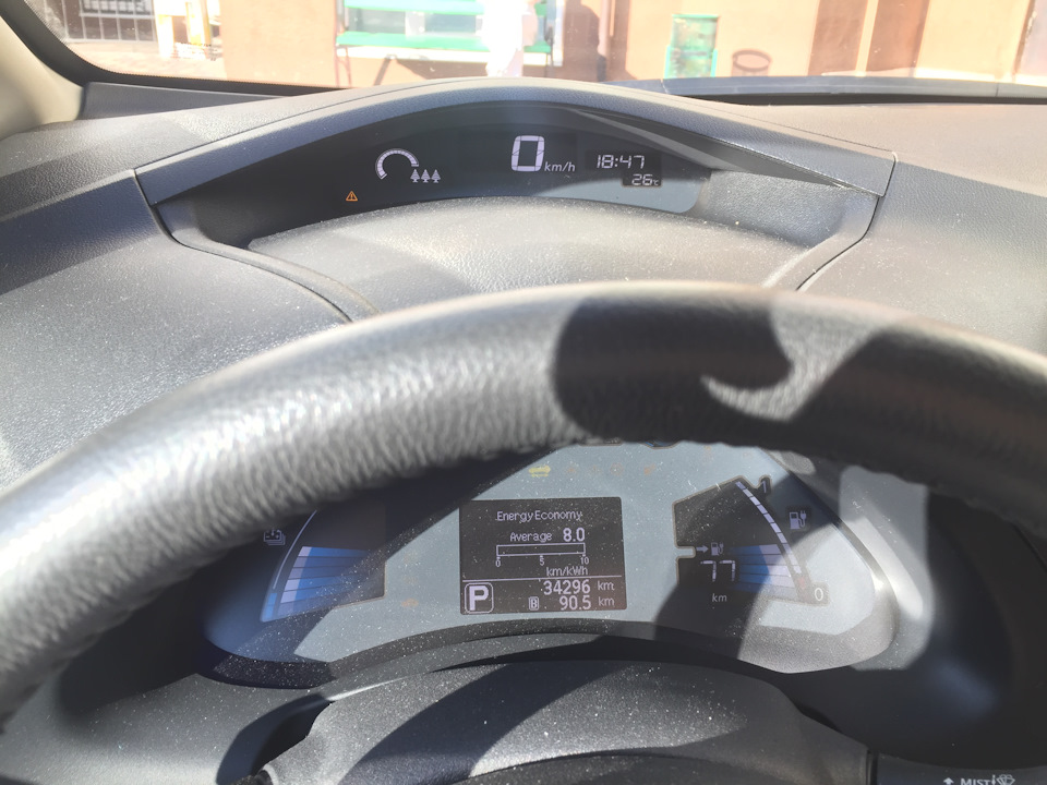 Фото в бортжурнале Nissan Leaf (1G)