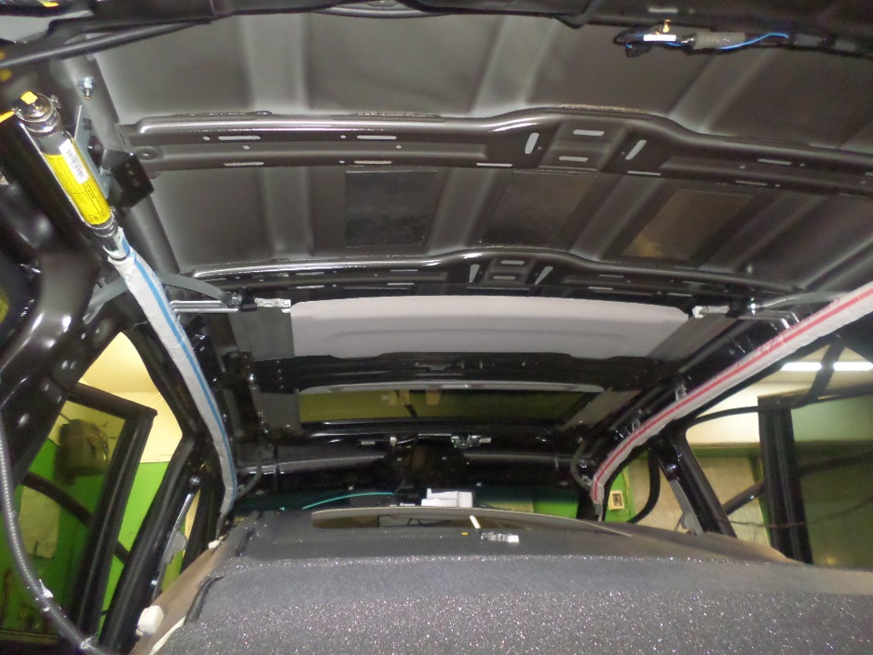 Как снять потолок ssangyong actyon 2007