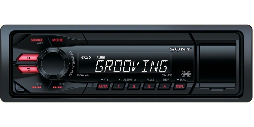 Автомагнитола Sony DSX-A30 — Audi A6 (C4), 2,5 л, 1996 года | автозвук ...