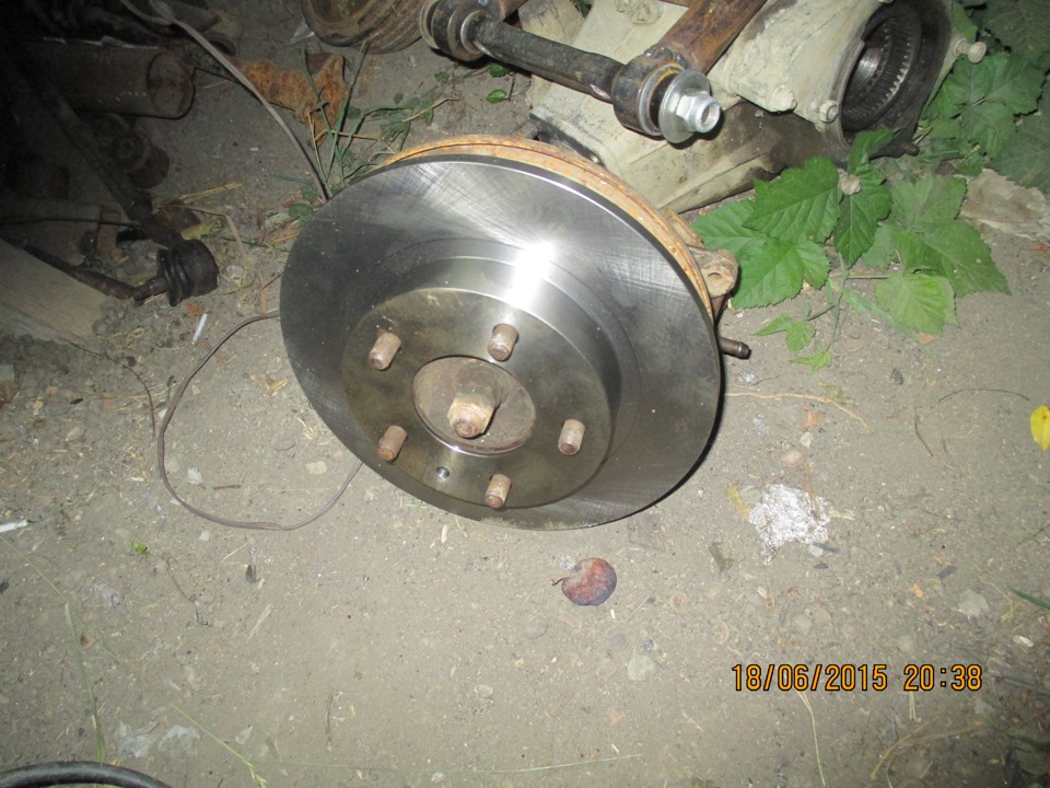 ПЕРЕХОД на УАЗ карданы и ТОРМОЗНЫЕ диски — ЛуАЗ 969, 1,1 л, 1985 года ...