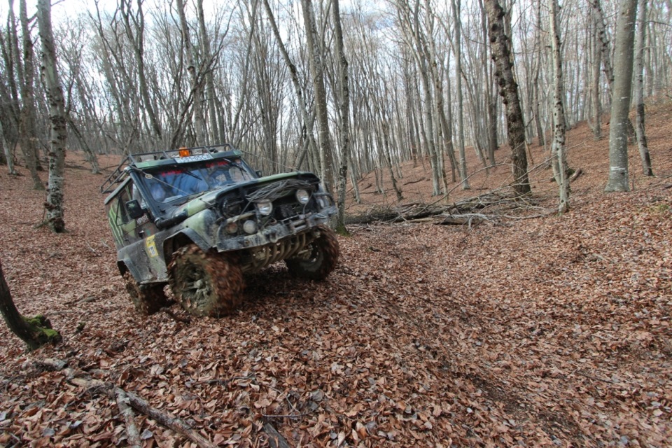 Танковый прорыв 2013 — УАЗ 469, 3 л, 1977 года | фотография | DRIVE2