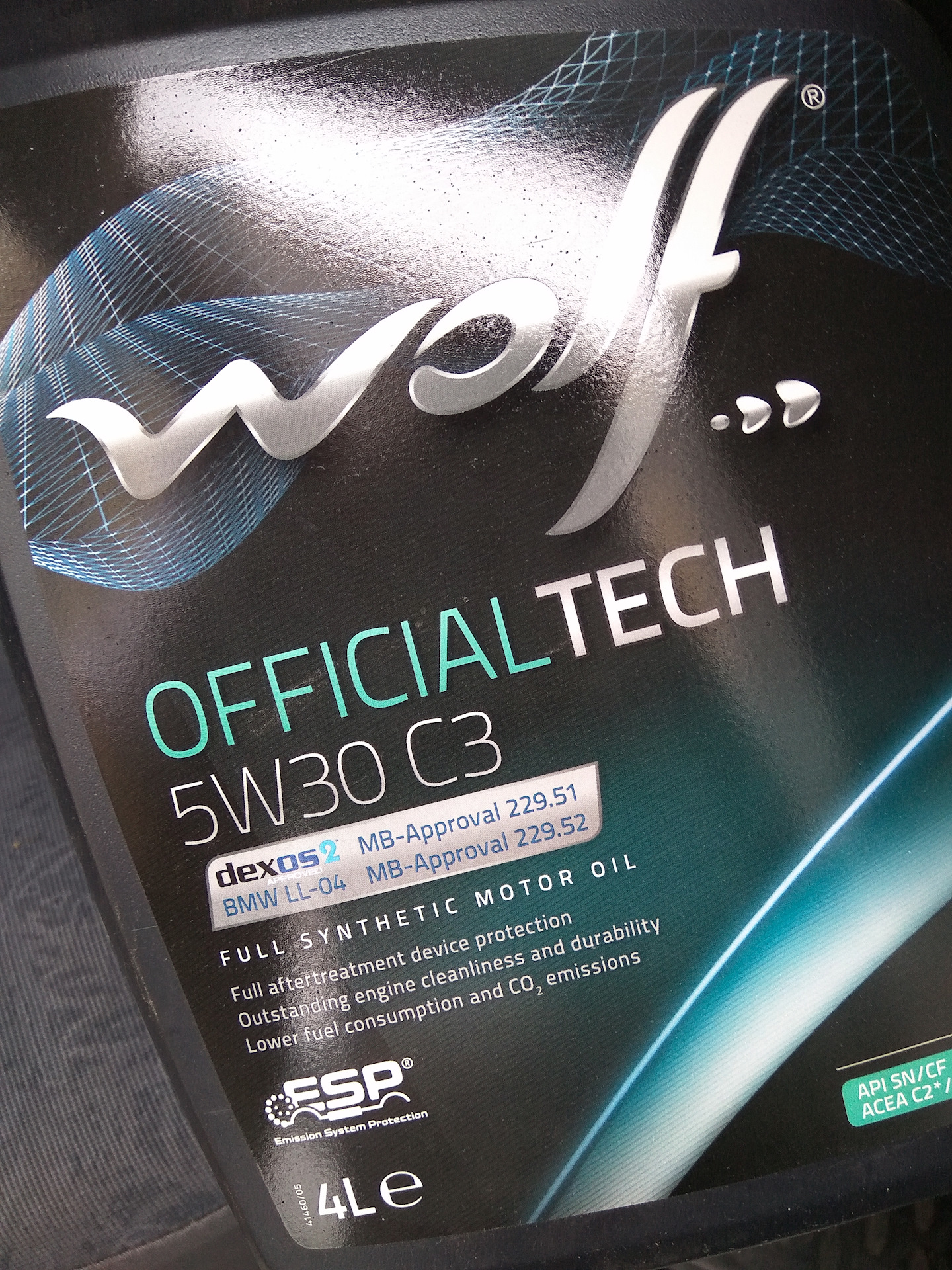 Wolf officialtech 5w30 c3