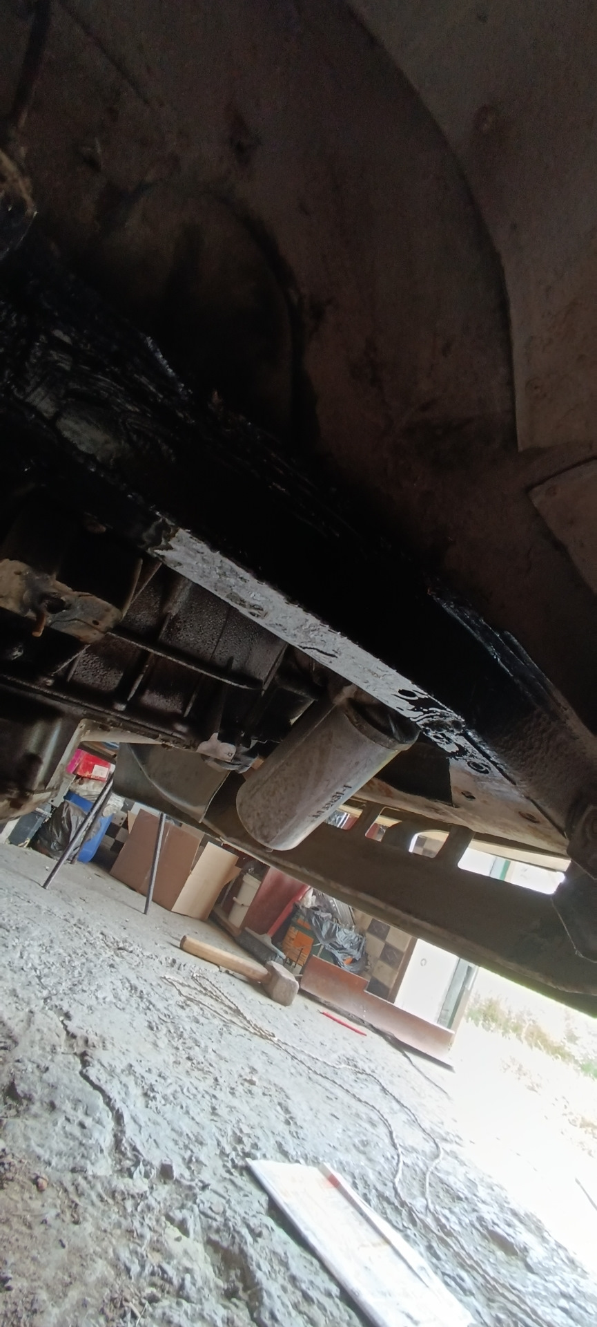 Ремонт передней подвески часть 4:ремонт лонжерона. — ИЖ Москвич 412, 1 ...