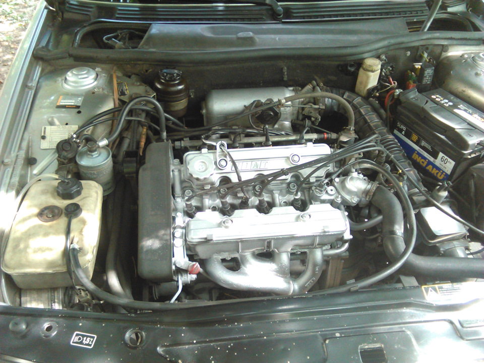 покраска выпускного коллектора — FIAT Croma I, 2 л, 1991 года ...