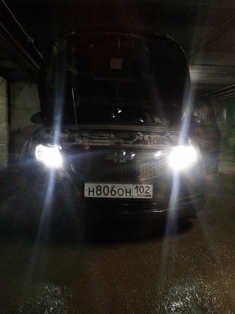 Светодиодные лампы на габаритные огни — Chevrolet Cruze (1G), 1,6 л ...