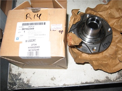 96162249 Ступица колеса GM | Запчасти на DRIVE2
