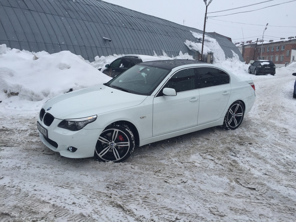Бмв е60 белая фото 22. Небольшой фотосет на ? - BMW 5 series (E60), 3 л, 2008 года фотография DRIVE