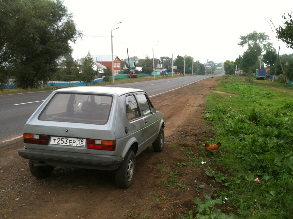 Съездил в чебоксары и продал гольфа — Volkswagen Golf Mk1, 1,5 л, 1983 ...