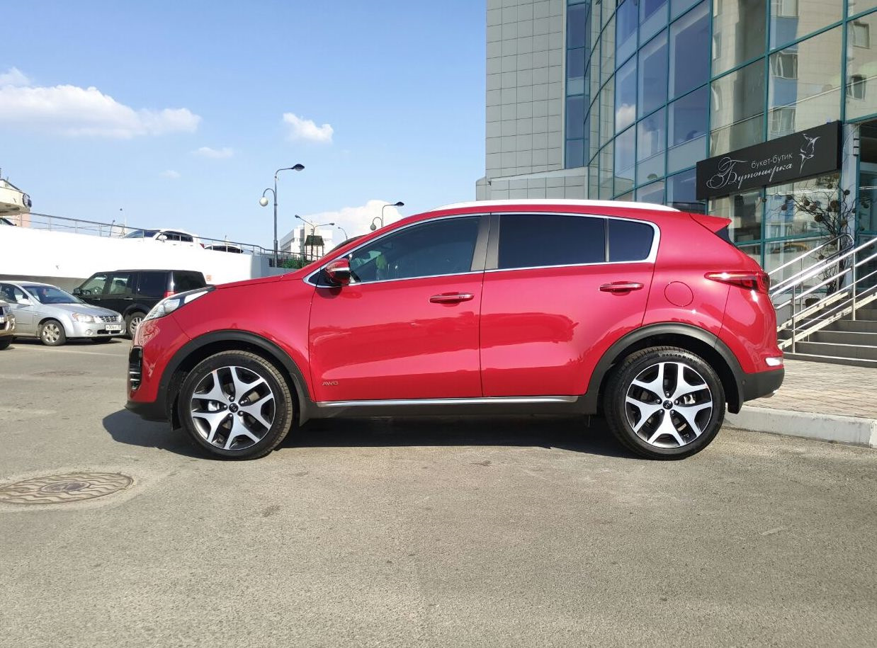 Спортаж 4. Kia Sportage Infra Red.