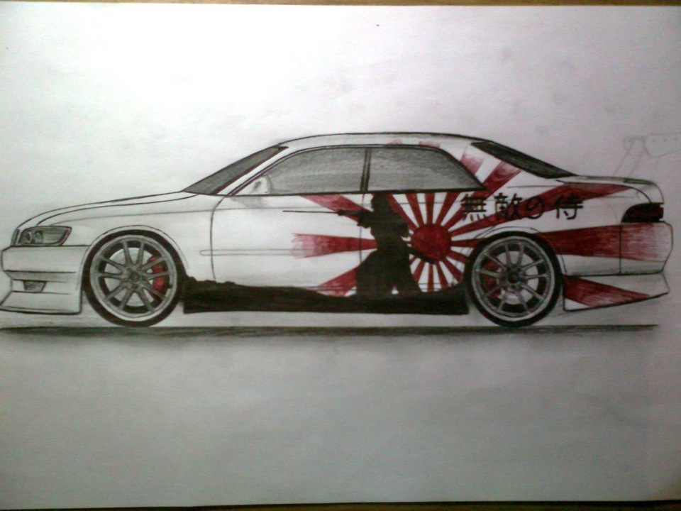 Toyota Mark 2 Itasha