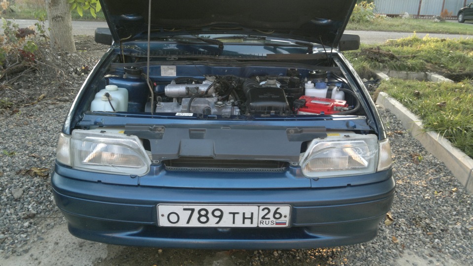 решил помыть под капотом! — Lada 2114, 1,5 л, 2004 года | мойка | DRIVE2