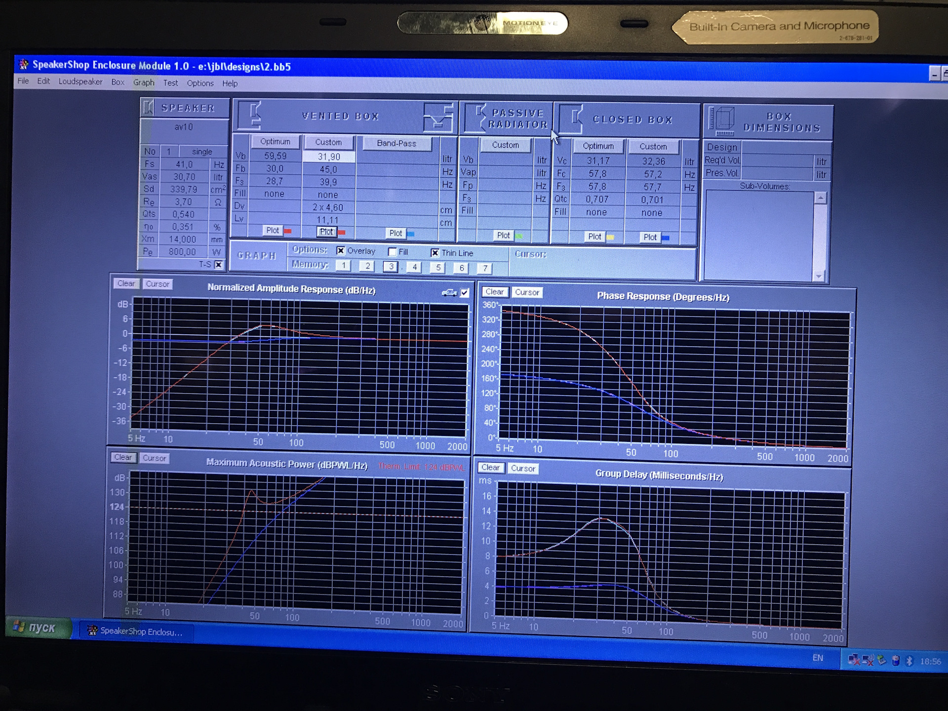 Loudspeaker phase response