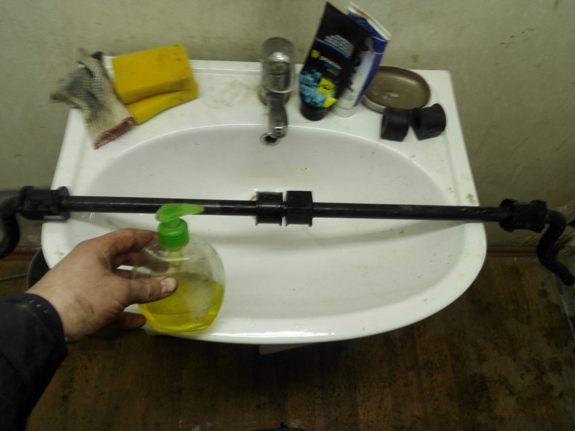 Мелкий ремонт: Замена подушек штанги поперечной устойчивости. Временные ...